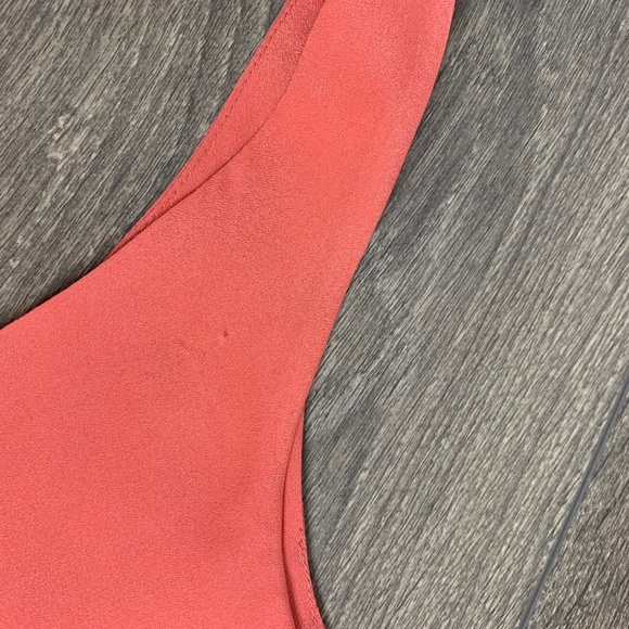 Studio by YDE Women’s Tank Top Crop Tiered  Neon Orange Coral Boho Chic Size M - Picture 7 of 12